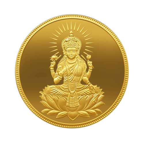 Lakshmi 24k (999.9) 2 gm Gold Coin