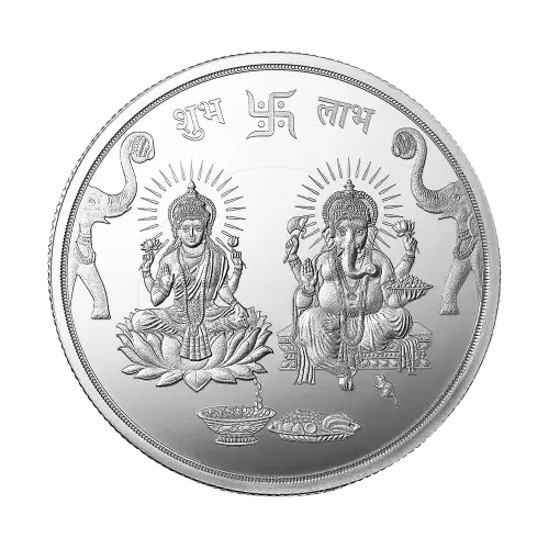 Minted Coin Ganesh Laxmi Minted Card
