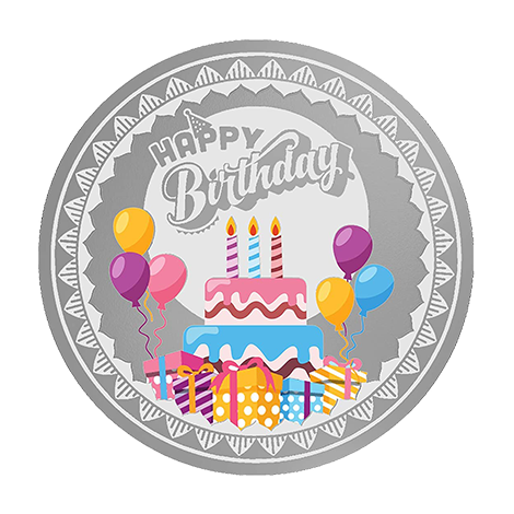 Happy Birthday (999.9) 20 gm Silver Coin