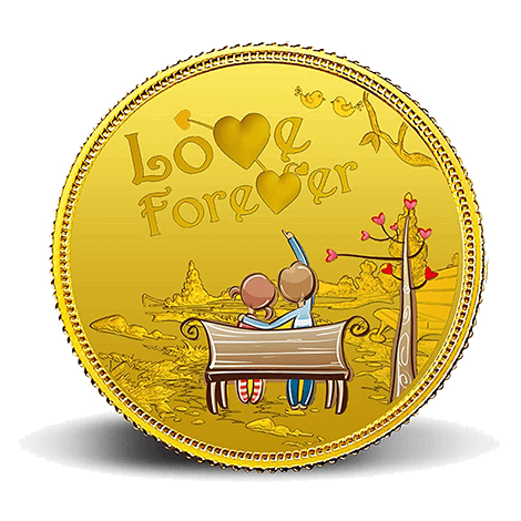 gold coin love 5gm