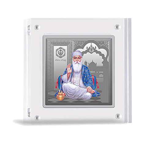 50 Gram Silver Bar Purity - Guru Nanak