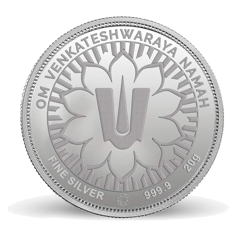 https://shop.mmtcpamp.com/Lord Balaji Silver Coin 20 gm