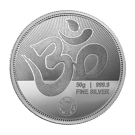 Lakshmi Ganesh 50g silver coin