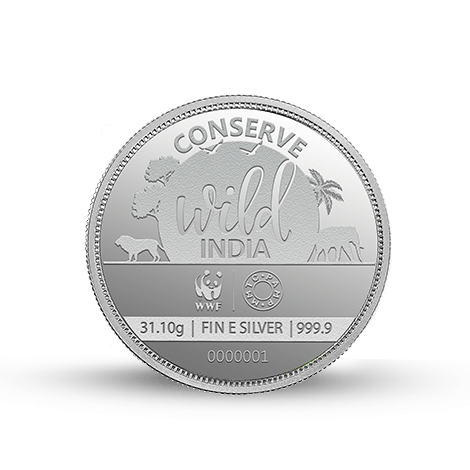 Snow Leopard silver coin