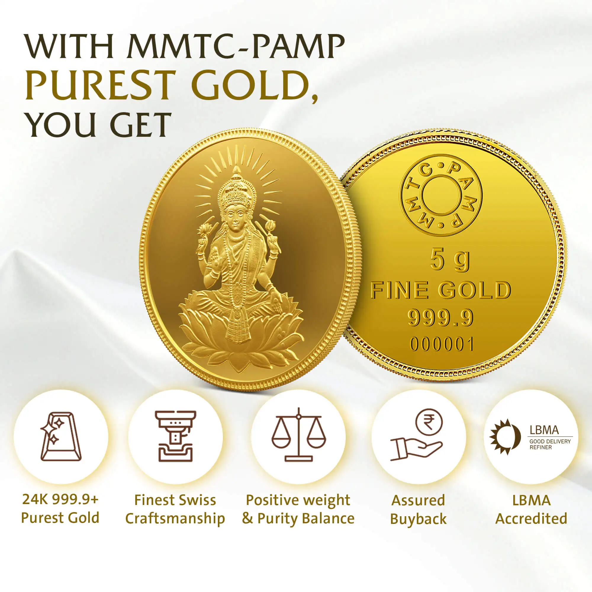 https://shop.mmtcpamp.com/LAKSHMI 24K (999.9) 5 GM GOLD COIN